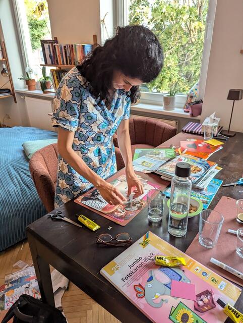 Der erste Workshop fand mit Kindern in Jois statt. | Foto: Offenes Atelier