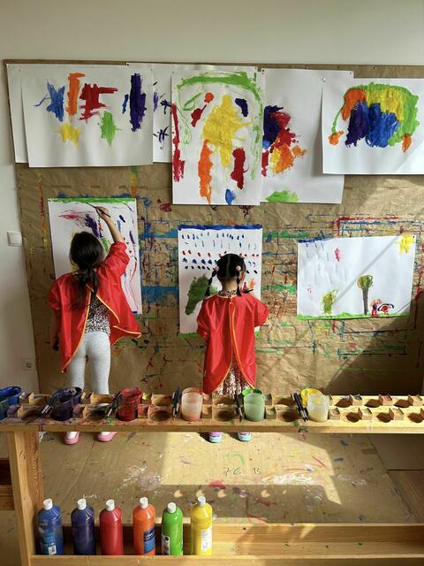 Ähnlich wie hier sollen bald kreative Projekte für Jung und Alt umgesetzt werden. | Foto: Offenes Atelier