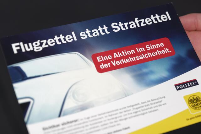 Durch diese Aktion soll laut der Polizei und ÖAMTC "Bewusstsein geschärft und die Verkehrssicherheit erhöht werden". | Foto: Max Spitzauer/MeinBezirk