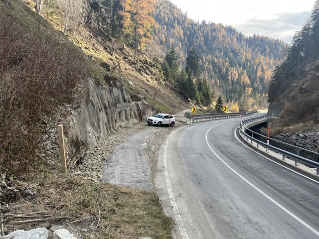 Sanierungsarbeiten auf dem R8 Glocknerradweg | Foto: Land Kärnten/Abt. 9 ©