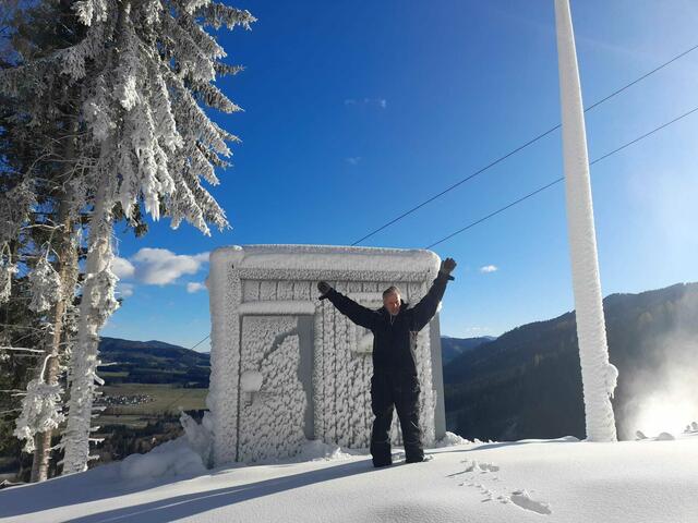 Die Gaal ist bereits ein Winterwunderland. | Foto: Gaaler Lifte