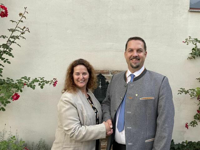 Bürgermeister David Jilli wird erneut als Spitzenkandidat antreten.  An seiner Seite bleibt Gudrun Sperner-Habitzl. | Foto: MeinBezirk.at