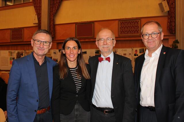 Bürgermeister Bernd Osprian (r.) war der Hausherr der Veranstaltung. | Foto: René Lederer