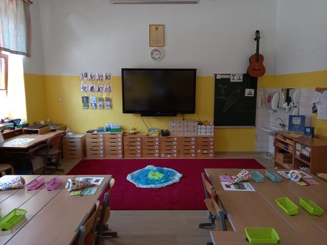 Die Unwetterschäden in der Volksschule sind seit dem Schulanfang im September wieder völlig beseitigt.  | Foto: Gemeinde Oberschützen