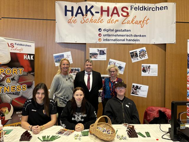 Auch die HAK-HAS Feldkirchen präsentierte sich auf der "Kick Start"-Messe. | Foto: MeinBezirk.at