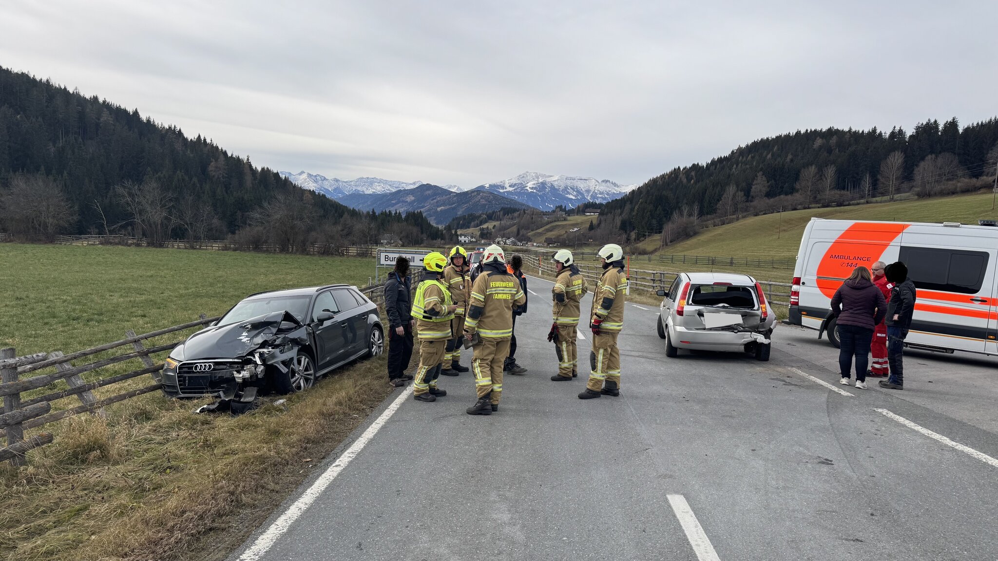 Verkehrsunfall B96 Heute