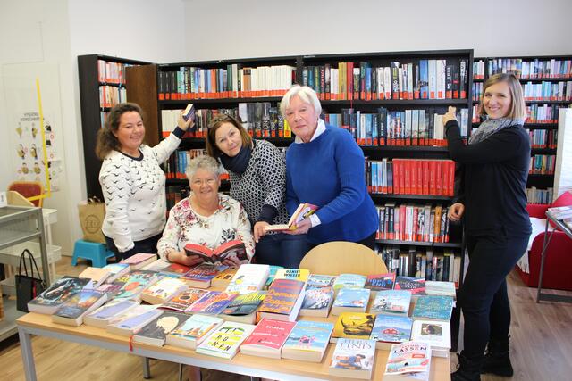 Die Mitarbeiterinnen tragen mit viel Engagement und Leidenschaft dazu bei, dass sich die Besucher in der Bücherei wohlfühlen. | Foto: Gemeinde Oberschützen