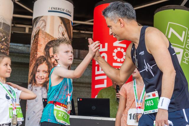 Alle Kinder waren mit einem Lächeln und Motivation dabei. | Foto: RegionalMedien/Newfish
