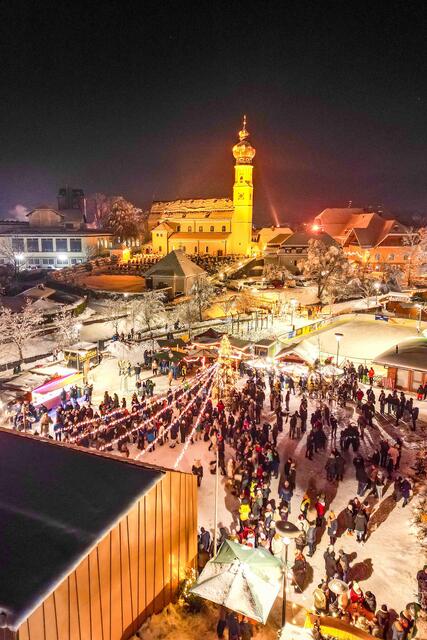 Barbaramarkt in Obertrum am See. Bild aus 2023 | Foto: B. Seidl