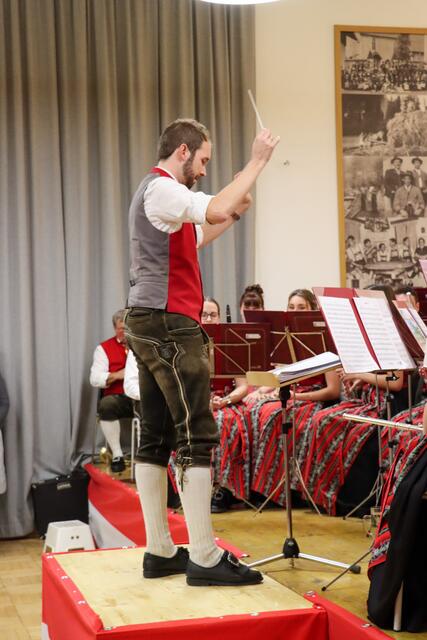 Kapellmeister Mathias Hager. | Foto: TMK Pfarrwerfen