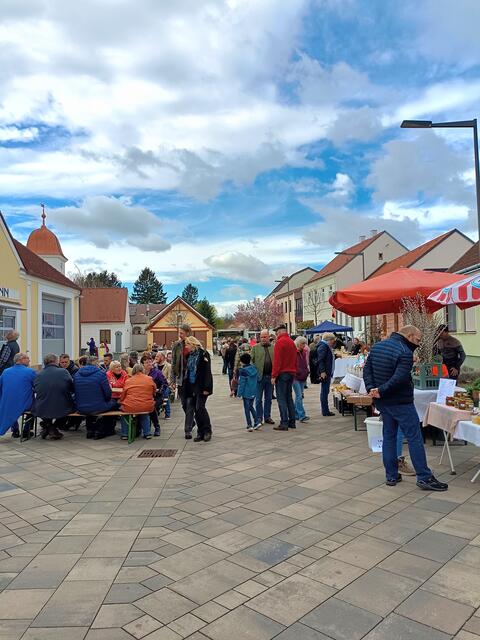 Der Quartalsmarkt in Kollnbrunn. | Foto: Gemeinde Bad Pirawarth