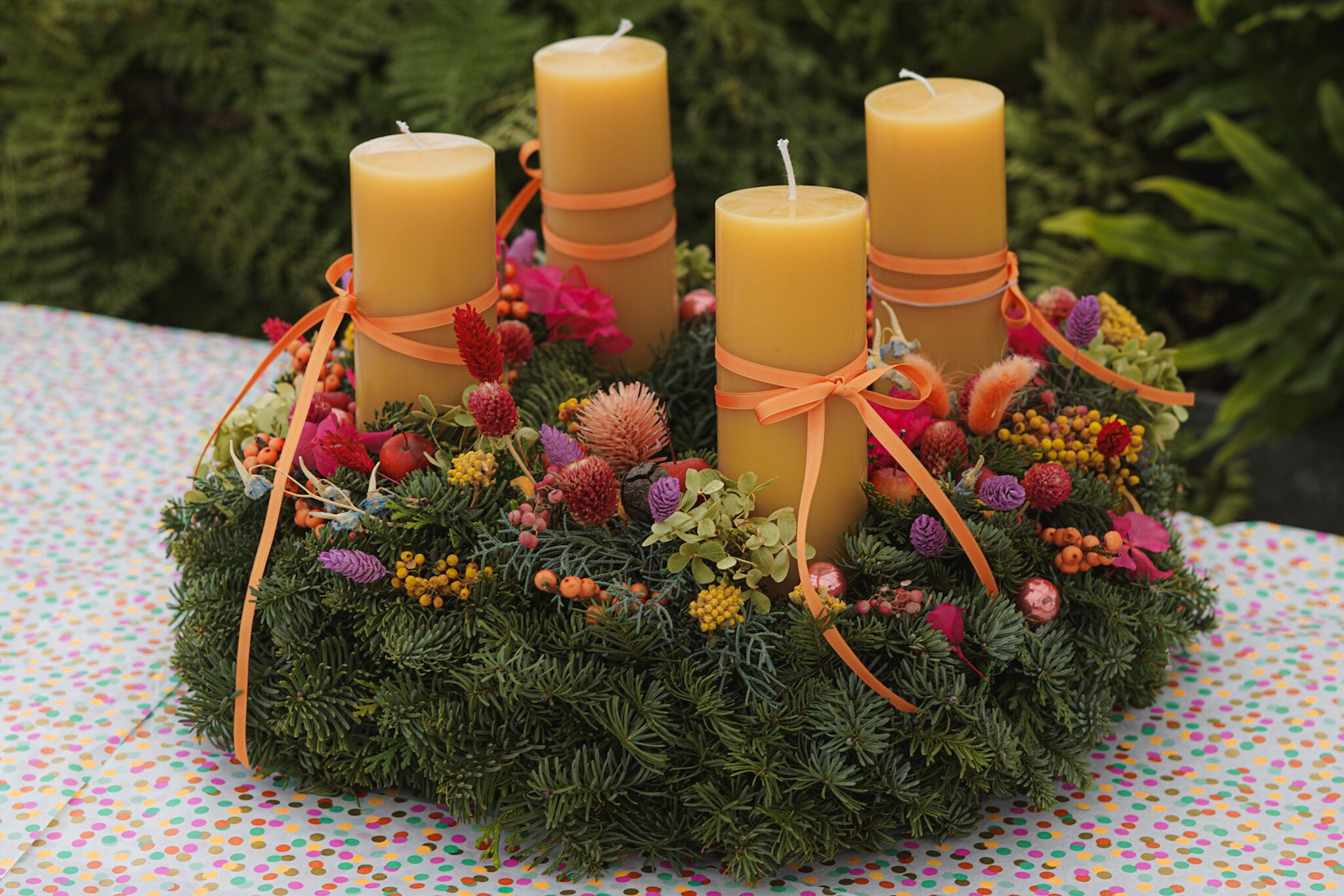 Adventkranztrends 2024: Josefstädter Floristen geben Einblicke