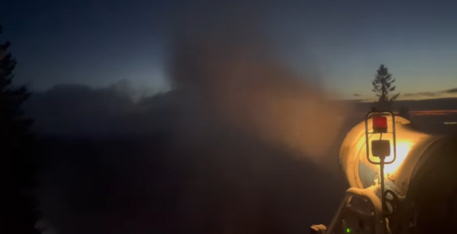 Am Gaberl wurden in dieser Woche schon die Schneekanonen angeworfen. | Foto: Gaberl