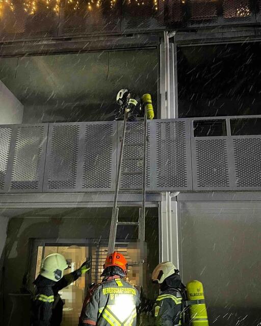 Bei dem Brand wurden keine Personen verletzt. | Foto: Berufsfeuerwehr Klagenfurt