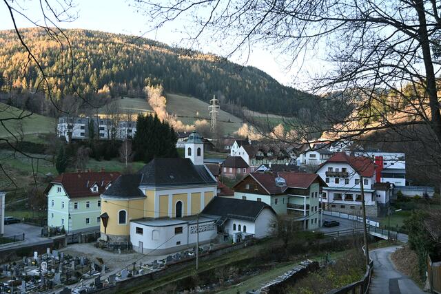 Ortszentrum von Trattenbach