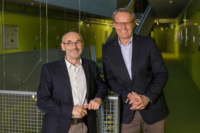 V.l.: Christian Paulik, Scientific Director und Patrick Pammer, Managing Director. | Foto: Felix Leibetseder