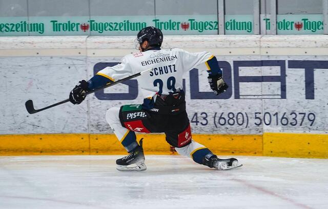 Chris Schutz steuerte zwei Treffen bei. | Foto: KEC/Schwaninger