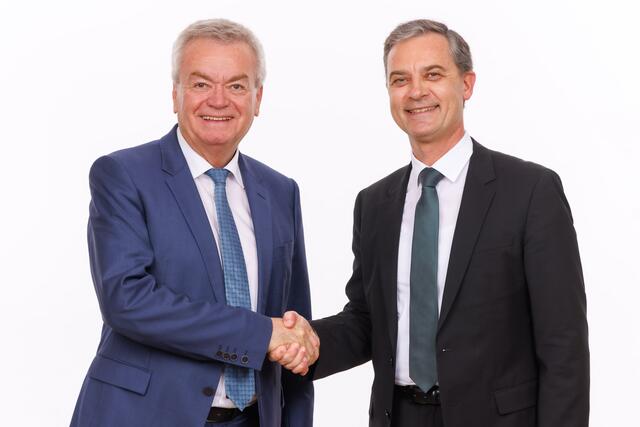 Kein Freudentag für LHStv. Anton Lang (l.) und den SPÖ-Wahlkreis-Spitzenkandidanten Wolfgang Dolesch aus Neudau. | Foto: SPÖ 