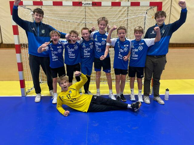 Die Handball-Mannschaft MJU13 der SG TV Gleisdorf/HC Weiz feierte ihren ersten Saisonsieg | Foto: zVg