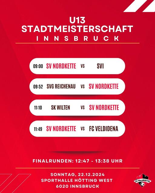 U13 Stadtmeisterschaft | Foto: SV Nordkette