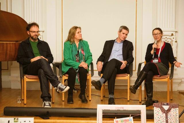 v.re n.li. Anna Pollack, Christian Holzer, Doris Holler - Bruckner, Wolfgang Pfoser -Almer | Foto: Mihael Vuzem