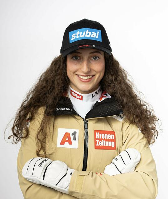 Die sympathische Neustifterin brennt für den Skisport. | Foto: GEPA