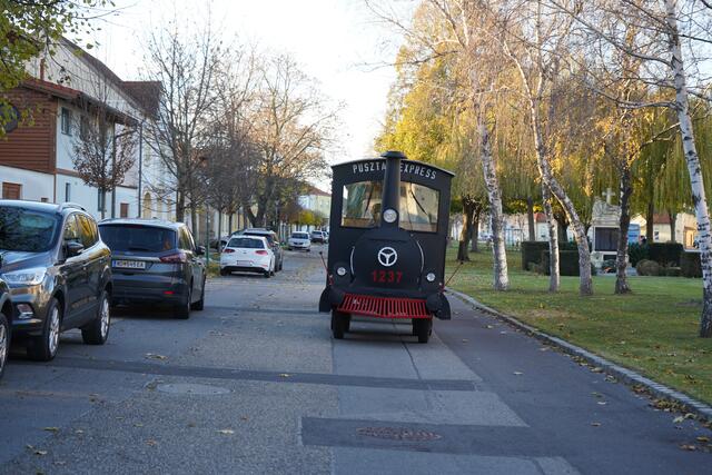 Mit dem Puszta-Express von Weingut zu Weingut in Tadten | Foto: Andrea Glatzer