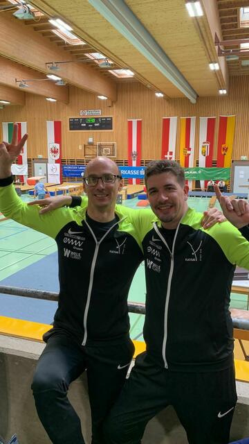 Wolfgang Haidinger und Daniel Gattinger (v.l.n.r.) | Foto: SV Flic-Flac