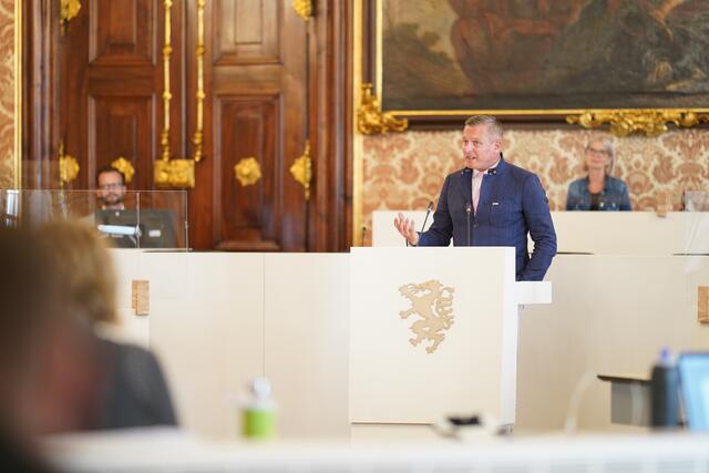 Der Wahlsieger: Mario Kunasek liegt bei der steirischen Landtagswahl deutlich vorne. | Foto: FPÖ Steiermark