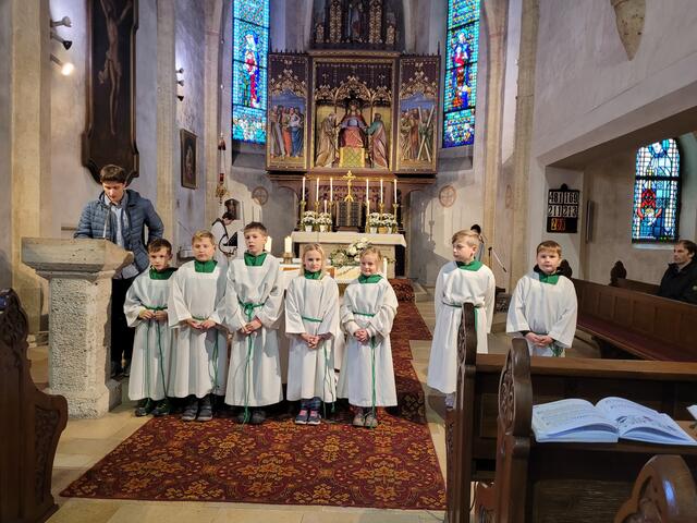 Johannes Plakolb stellt die neuen Minis von Waldneukirchen vor.