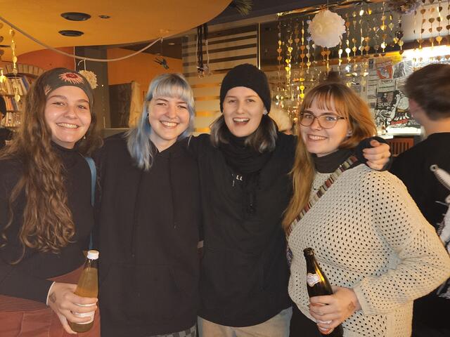 Linda Grissenberger, Marlene Schmoll, Hannah Zuschauer und Sophie Horak | Foto: Simon Glösl