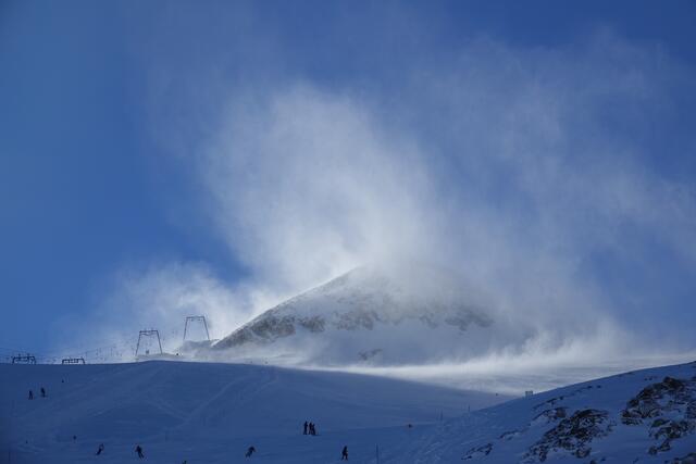 Orkanartige Böen in Hintertux | Foto: zoom.tirol