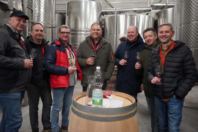 Weinwanderer am Weingut Robert Goldentis | Foto: Andrea Glatzer