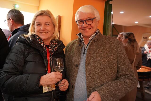 Heinrich Lunzer mit Schulfreundin Ilse Nief | Foto: Andrea Glatzer