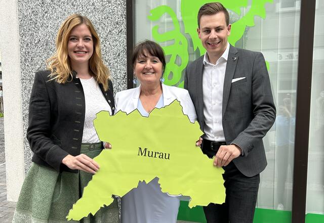 Manuela Khom (Mitte) bleibt die einzige Abgeordnete aus dem Bezirk Murau. | Foto: ÖVP