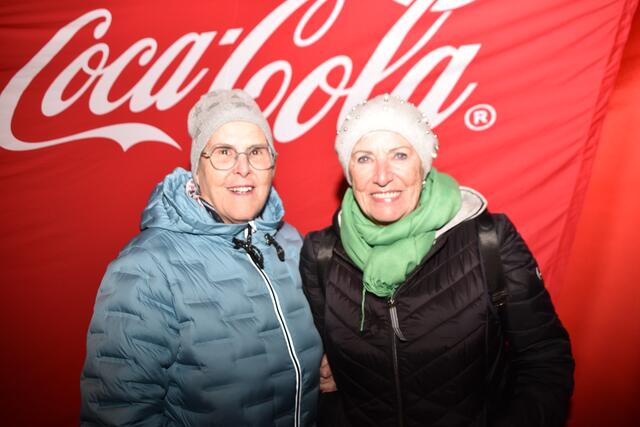 Hermi und Sissi genossen sich die gute Stimmung.  | Foto: Kendlbacher/Coca-Cola