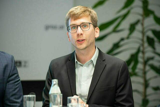 "Wir hatten noch freudigere Tage im Volkshaus in Graz", so KPÖ-Chef Robert Krotzer. | Foto: Stadt Graz/Fischer