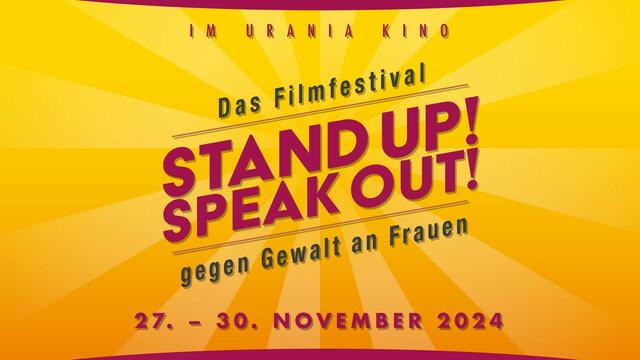 Stand up, speak out! Das Filmfestival gegen Gewalt an Frauen | Foto: VHS Wiener Urania