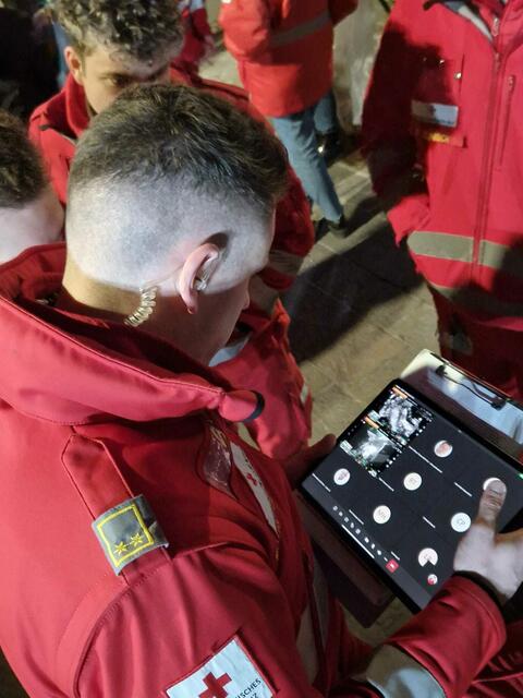 Zwei Drohnen waren beim Krampuslauf im Einsatz. | Foto: Wonisch
