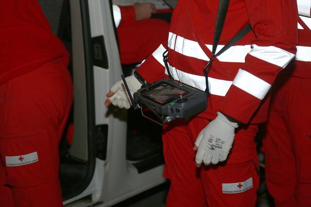 Zwei Drohnen und viel technisches Gerät war in Köflach im Einsatz. | Foto: Ritsch