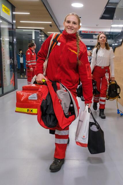 50 Sanitäterinnen und Sanitäter sowie ein Notarzt waren vor Ort. | Foto: Luttenberger