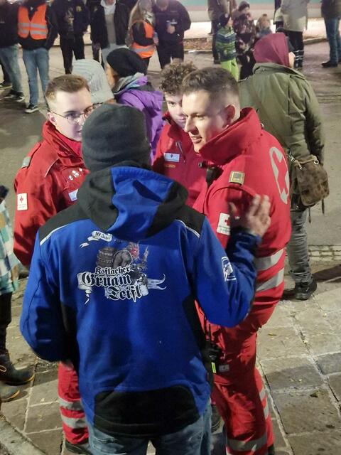 Die Köflacher Gruam Teifl mit Matthias Pichler hatten die Großambulanz bestellt. | Foto: Ritsch