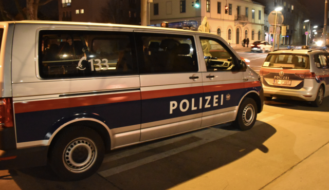 Polizeieinsatz in Wiener Neustadt Innenstadt. | Foto: Zezula, Symbolfoto