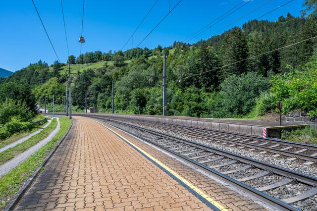 Die Bahnhaltestelle bei Patsch wird wie auch jene in Unterberg aufgelassen. | Foto: © ÖBB/Pellizzari