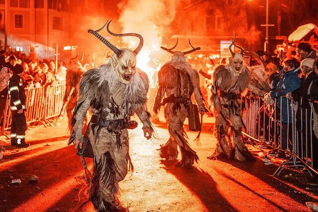 Der Salzkammergut-Krampuslauf in Bad Goisern findet am 7. Dezember statt. | Foto: FF Bad Goisern
