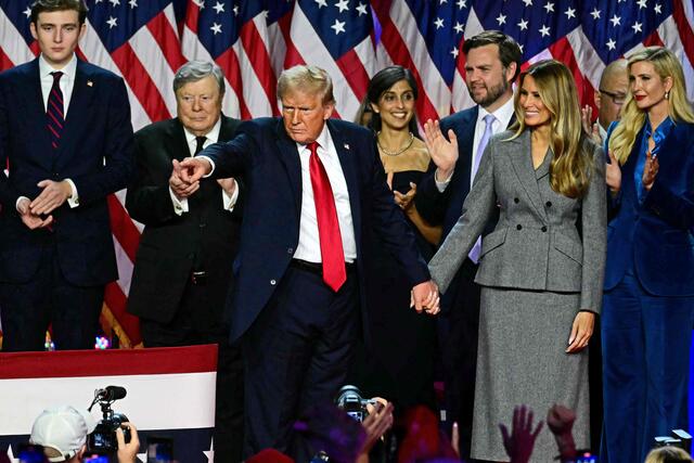Donald Trump wird der nächste Präsident der Vereinigten Staaten von Amerika. | Foto: JIM WATSON / AFP / picturedesk.com
