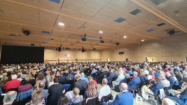 1.316 Besucher genießen das Programm in der Halle 3 am Messegelände Wieselburg
Foto FMZ