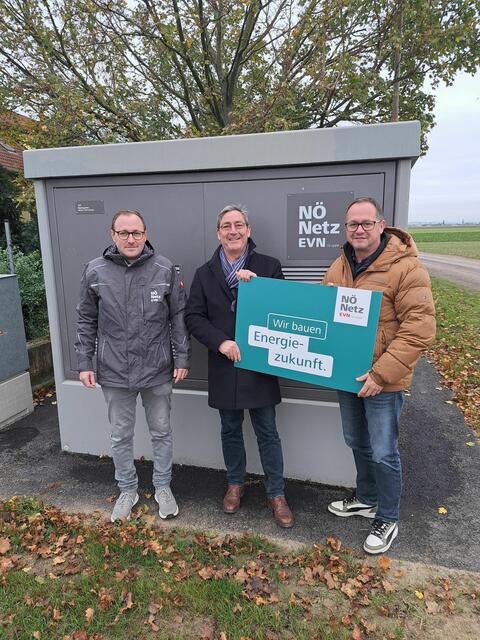 Es wird Energie für die Zukunft gebaut.  | Foto: Netz NÖ