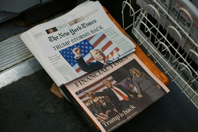 Unzählige Prognosen sind davon ausgegangen, dass Kamala Harris die US-Wahl gewinnt. Am Ende hat Donald Trump gesiegt – damit wird er (wieder) Präsident. | Foto: The Now Time/unsplash