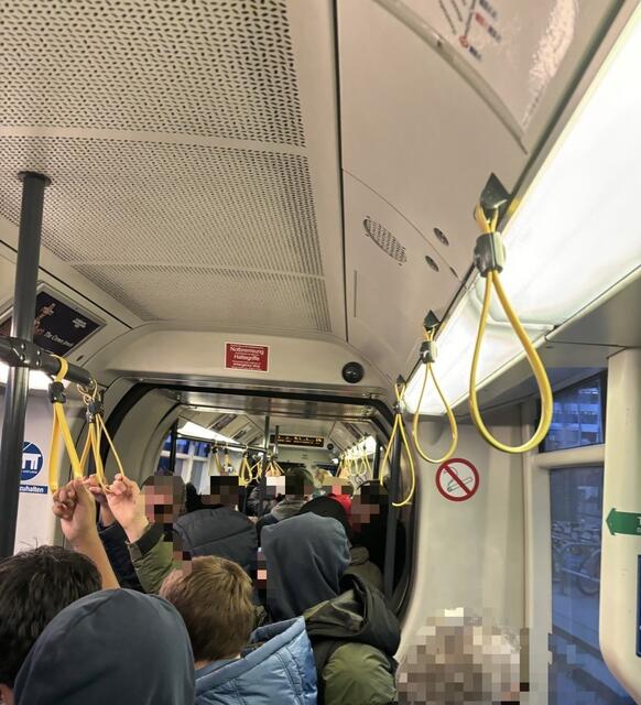 Insbesondere die Linie O stößt an die Grenzen ihrer Kapazitäten. | Foto: privat